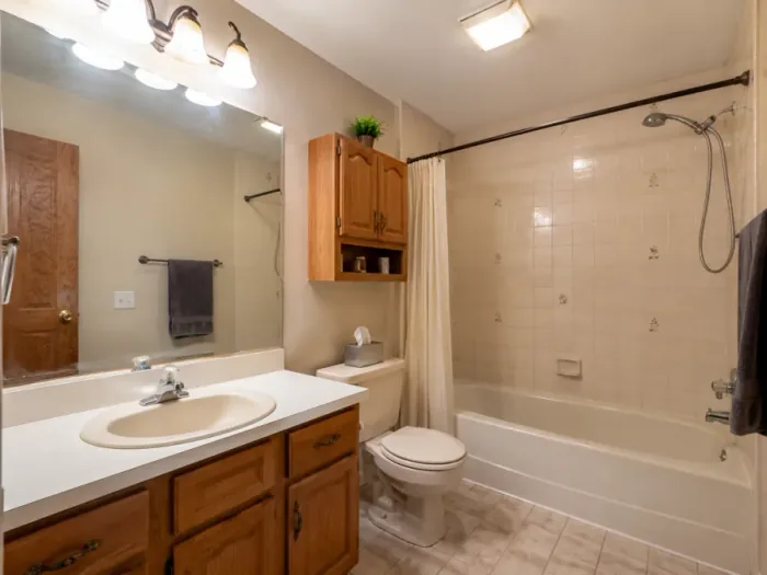 Before — Primary Bathroom